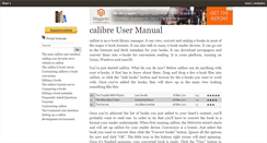 Desktop Screenshot of manual.calibre-ebook.com