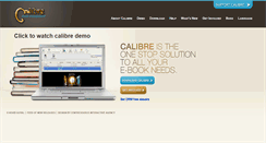 Desktop Screenshot of calibre-ebook.com